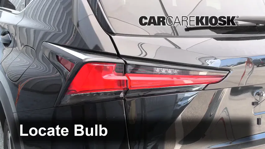 2019 Lexus NX300h 2.5L 4 Cyl. Éclairage Feux de position arrière (remplacer ampoule)